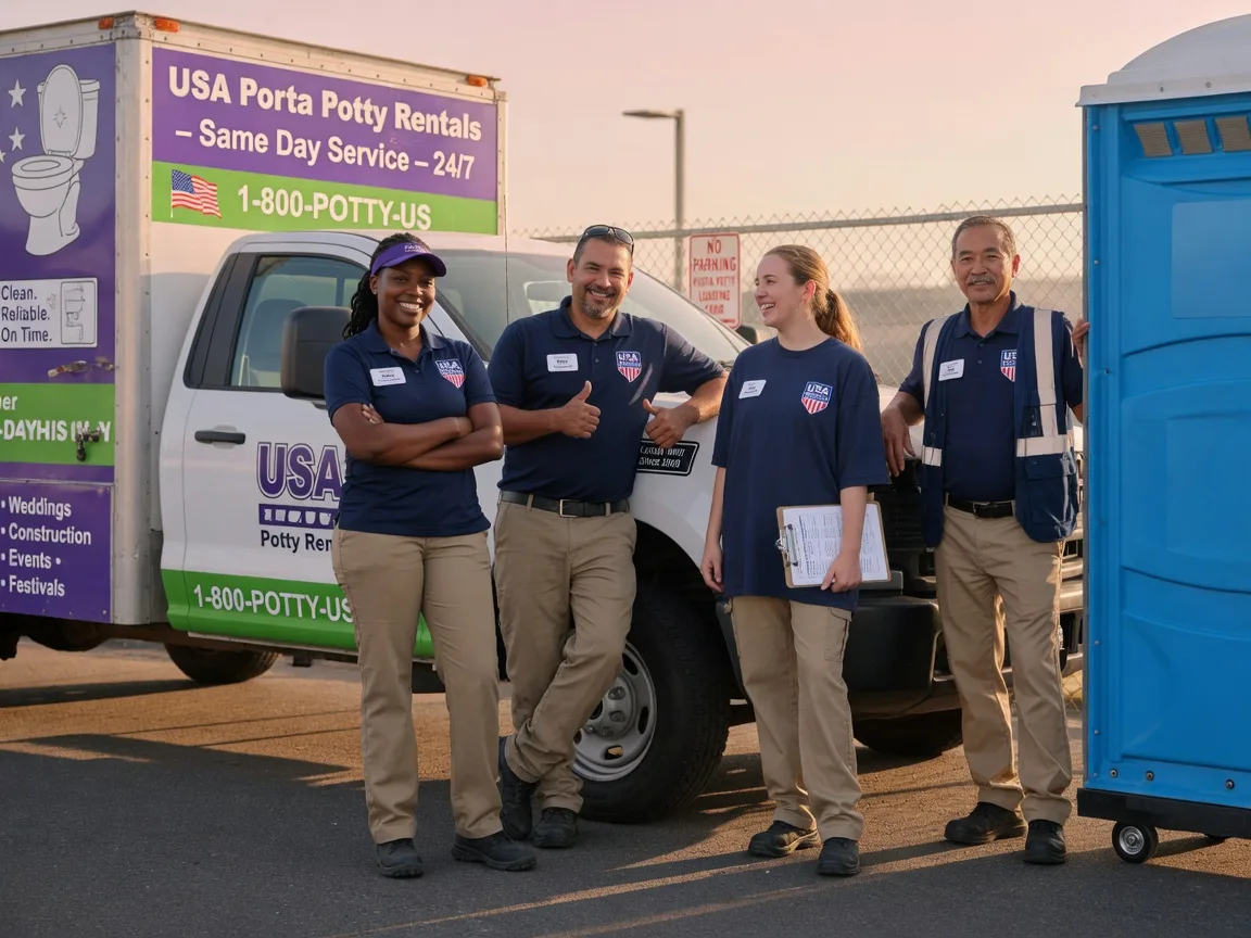 Porta Potty Rental company in Chester, CA